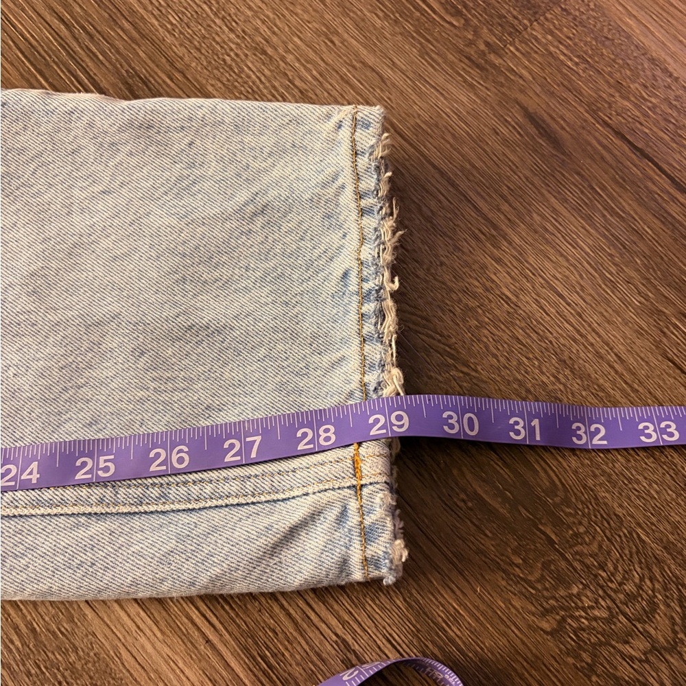 Agolde Women's Straight Leg Jeans - Light Blue - Picture 5 of 7